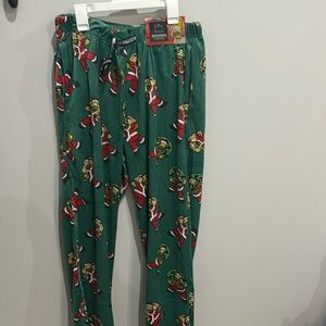 The simpsons happy boxer Christmas holiday Santa pajamas